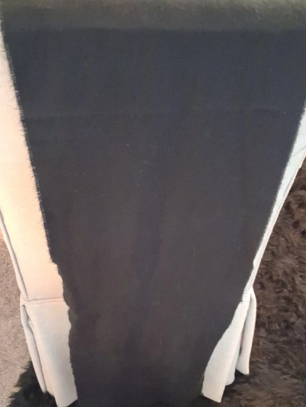 Charming Charlie Black Fringe Scarf